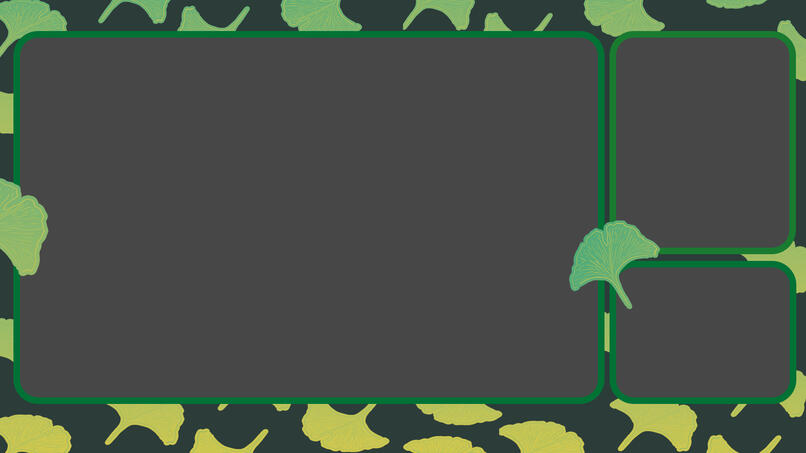 Gingko 3-Panel Overlay